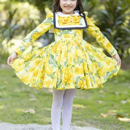 THE PONY & PEONY CO. Print Fit & Flare Dress-picture-49