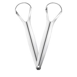 Nurpi Set Of 2 Spoon Shape With Handle Tongue Scraper-2