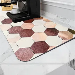 IVAZA Unisex Rose Gold Floor Mats & Dhurries-image-72