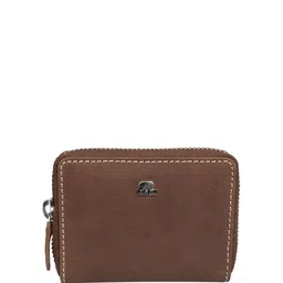 BROWN BEAR Unisex Brown Leather Card Holder-image-51