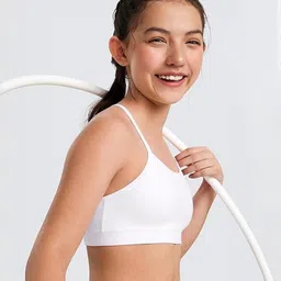 BRAAFEE Girls Beginners Non Padded Full Coverage Cotton Bra-79