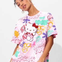 The Souled Store Women Hello Kitty Printed T-shirt-image-38