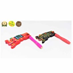 A&A Kreative Box Rotating Rattle Indian Gajraj Wooden - Color May Vary image 3