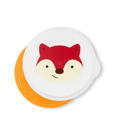 Skip Hop 5Pc White & Red Zoo Table Ready Mealtime Set image 2
