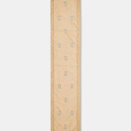 Fabindia Amara Beige & Green Embroidered Cotton Silk Table Runner-picture-17
