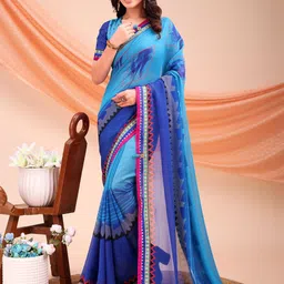 Pandadi Saree Floral Gotta Patti Sarees-image-4