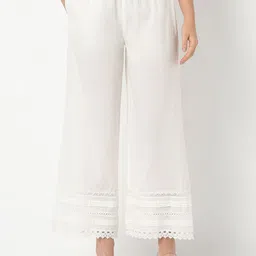 Ethnicity Women Ethnic Motifs Self Design Palazzos-25