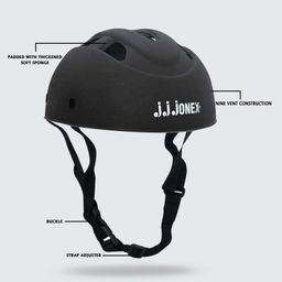 JJ Jonex Skating Protection Set Of 4  Medium - Black/Blue image 4