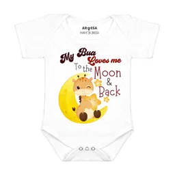 Arvesa Bua Love To Moon & Back Printed Bodusuit-image-26