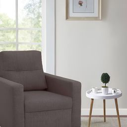 Duroflex Ease Brown One Seater Fabric Inflatable Sofa And Bed-image-6