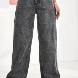 Metronaut Women Comfort Wide Leg Jeans-picture-38