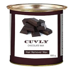 CUVLY Hair Removal Chocolate Body Wax - 600g-19