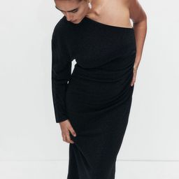 H&M Glittery One-Shoulder Dress-picture-31