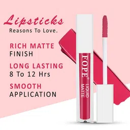 FOPE Pout Perfect Set Of 4 Long Lasting Matte Liquid Lipstick - 4ml Each-01-02-05-10 image 2