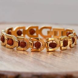 LAKSH Men Gold Bracelet-image-55
