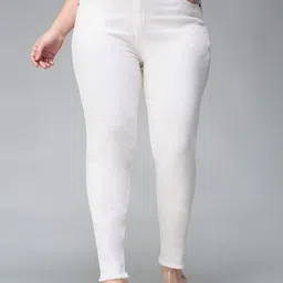 Miss Chase A+ Women Skinny Fit High-Rise Light Fade Jeans-image-69