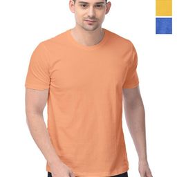 COLOR CAPITAL Unisex Pack Of 3 Solid Round Neck Cotton T-shirts-image-94