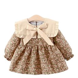 StyleCast x Revolte Girls Floral Printed Puff Sleeves Fit & Flare Dress-image-39