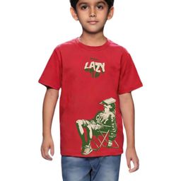 TeeSlix Kids Red Tshirts-image-41
