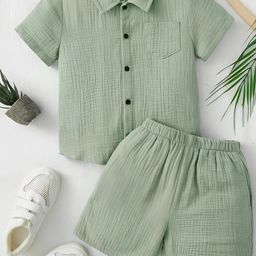 THE FASHION PRIME Boys Shirt with Shorts-image-85