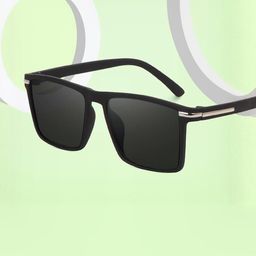 Arzonai Unisex Black UV Protected Lens Plastic Sunglasses-image-82