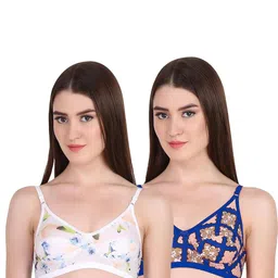 Samvar Multi Cotton Non-Wired Non Padded Minimizer Bra-picture-48