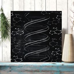 Chaque Decor Black & White 1 Piece Wood Abstract Wall Paintings-image-98