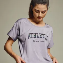MKH Elevated Essentials Typography Printed Round Neck Dri-FIT Relaxed Fit T-shirt-picture-16
