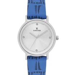 L LOGUES Women Brass Dial & Leather Bracelet Style Straps Analogue Watch L 5095 SL-37-image-7