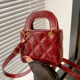StyleCast Women Structured Handheld Bag with Quilted-picture-13