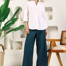 FIORRA Women Slip On Palazzos-image-54