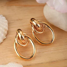 DressBerry Contemporary Drop Earrings-53