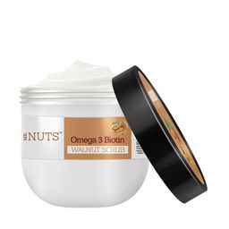 BeautyRelay London MR Nuts Omega 3 Biotin Walnut Deep Cleansing Facial Scrub - 180g-51