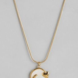 DressBerry Minimal Enamelled Pendant Chain-image-15