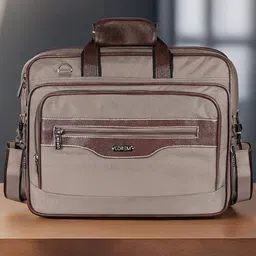 LOREM Unisex Textured Laptop Bag-30