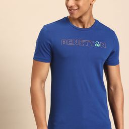 United Colors of Benetton Men Brand Logo Printed T-shirt-image-76
