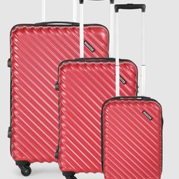 Roadster Set of 3 Hard-Sided Trolley Suitcases - Cabin, Medium & Large-25