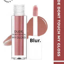 BLUR INDIA Dude Don't Touch My Lip Gloss -5ml-Soft Brown-12