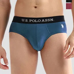 U.S. Polo Assn. Pack Of 3 Mi-Rise Basic BriefsOEB13-NGP-P3-picture-47