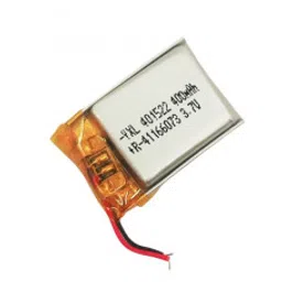 3.7V 400mAH (Lithium Polymer) Lipo Rechargeable Battery Model KP-401522-picture-0