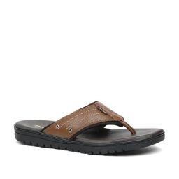 Bata Men's Swift Brown Thong Sandals-image-31