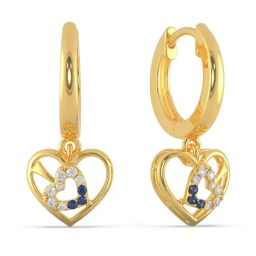 Malabar Gold and Diamonds 22k Yellow Gold Envy Earrings for Women-image-53