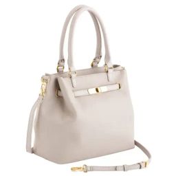 Carpisa ermione V1 Pearl Faux Leather Solid Handbag-image-2