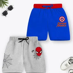 Marvel by Miss and Chief Boys Printed Avengers Shorts-image-28