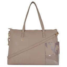 GG By Baggit Pinch Ashlyn Pink Solid Medium Tote Handbag-image-67