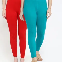 Gracit Multicolor Regular Fit Leggings-picture-17