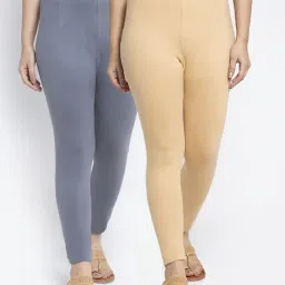 Gracit Multicolor Regular Fit Leggings-picture-11