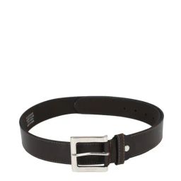 Peter England Brown Leather Waist Belt for Men-image-51