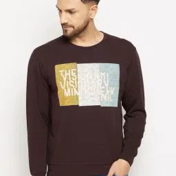Duke Brown Regular Fit Printed Sweatshirt-picture-28