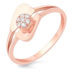 Malabar Gold and Diamonds 18k Gold Ring for Women-picture-6